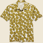 Dot Print Road Shirt - Gold - Universal Works - STAG Provisions - Tops - S/S Woven - Dot