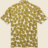 Dot Print Road Shirt - Gold - Universal Works - STAG Provisions - Tops - S/S Woven - Dot