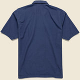 Organic Poplin Road Shirt - Navy - Universal Works - STAG Provisions - Tops - S/S Woven - Solid