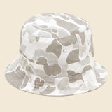 Cotton Camo Bucket Hat - Ecru - Universal Works - STAG Provisions - Accessories - Hats