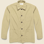 Bakers Poplin Overshirt - Sand - Universal Works - STAG Provisions - Tops - L/S Woven - Overshirt