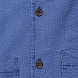 Seersucker Island Shirt - Indigo - Universal Works - STAG Provisions - Tops - S/S Woven - Seersucker