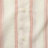Hendrix Stripe Big Pocket Shirt - Curry Red - Universal Works - STAG Provisions - Tops - S/S Woven - Stripe