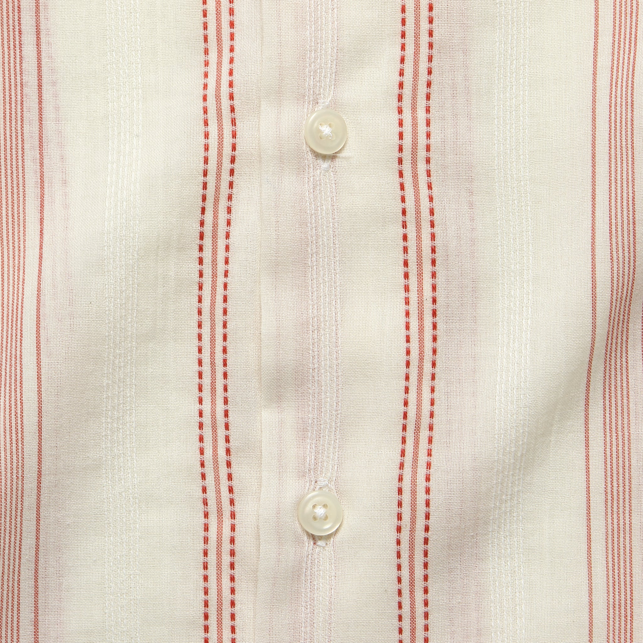 Hendrix Stripe Big Pocket Shirt - Curry Red - Universal Works - STAG Provisions - Tops - S/S Woven - Stripe