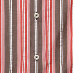 Nassau Stripe Camp Shirt - Red/Brown - Universal Works - STAG Provisions - Tops - S/S Woven - Stripe