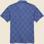 Dot Print Road Shirt - Blue - Universal Works - STAG Provisions - Tops - S/S Woven - Dot