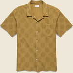 Dot Print Road Shirt - Cumin - Universal Works - STAG Provisions - Tops - S/S Woven - Dot