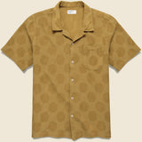 Dot Print Road Shirt - Cumin - Universal Works - STAG Provisions - Tops - S/S Woven - Dot