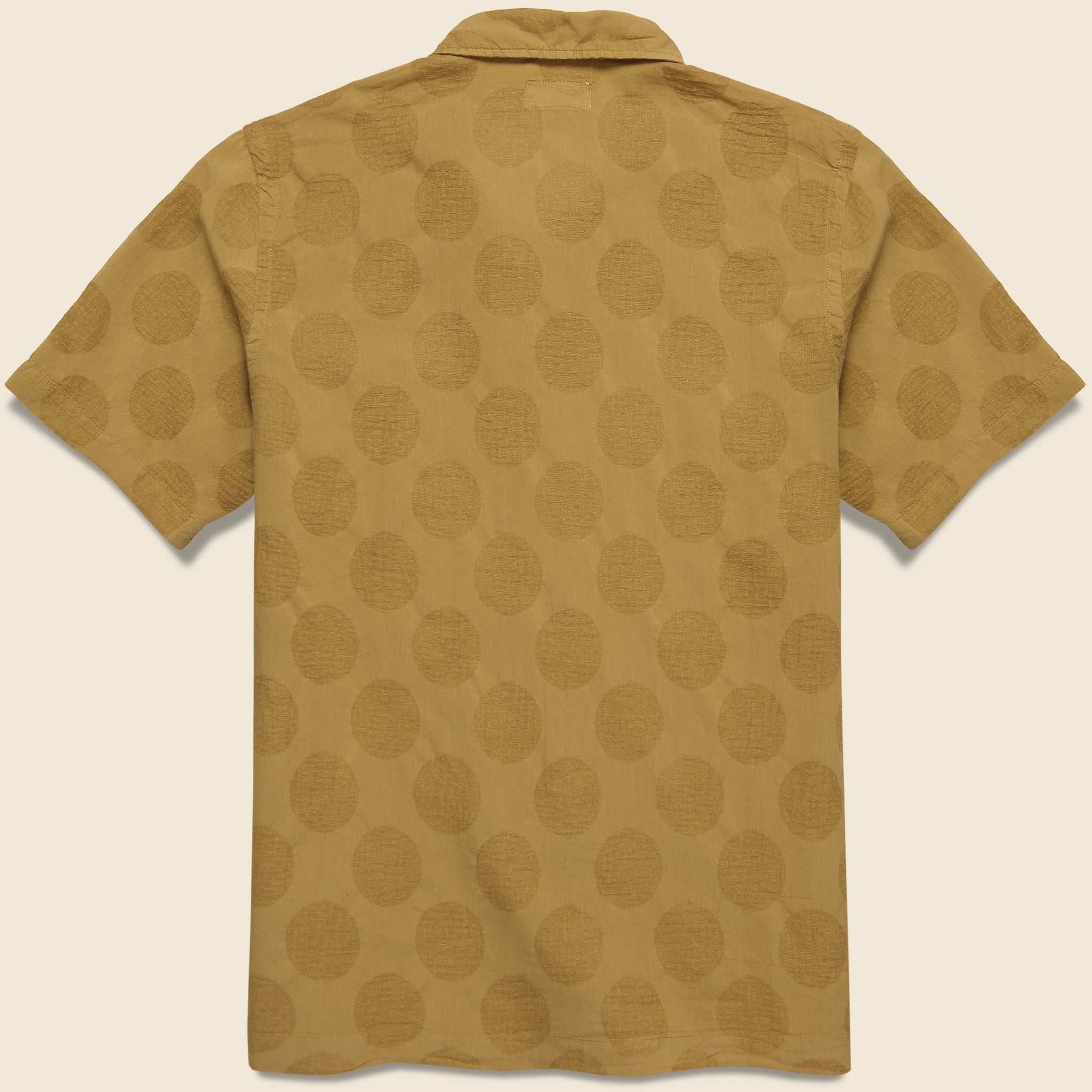 Dot Print Road Shirt - Cumin - Universal Works - STAG Provisions - Tops - S/S Woven - Dot