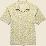 Takihyo Print Road Shirt - Yellow - Universal Works - STAG Provisions - Tops - S/S Woven - Other Pattern