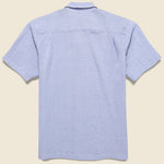 Seersucker Camp Shirt - Sky - Universal Works - STAG Provisions - Tops - S/S Woven - Seersucker