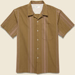 Deck Cotton Camp Shirt - Sand - Universal Works - STAG Provisions - Tops - S/S Woven - Other Pattern