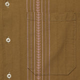 Deck Cotton Camp Shirt - Sand - Universal Works - STAG Provisions - Tops - S/S Woven - Other Pattern