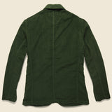 Bakers Jacket - Olive Moleskin - Universal Works - STAG Provisions - Outerwear - Coat / Jacket