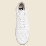 V-10 Leather Sneaker - Extra White - Veja - STAG Provisions - Shoes - Athletic