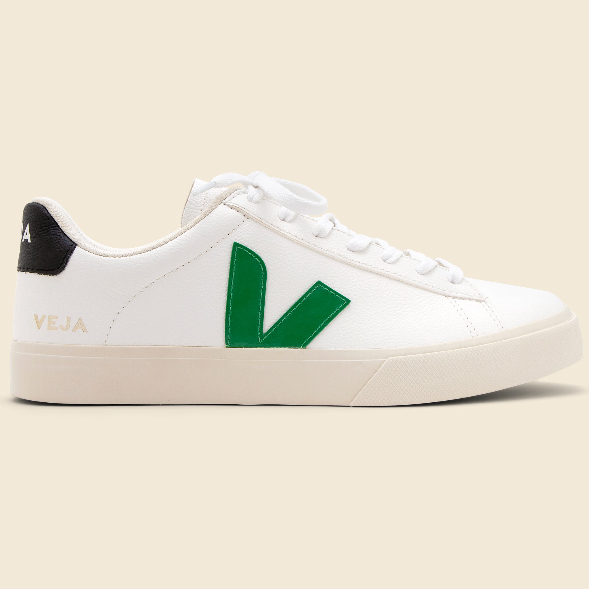 Campo Chrome Free Sneaker - Extra White/Emeruade/Black - Veja - STAG Provisions - Shoes - Athletic