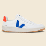 V-12 Mesh Sneaker - White/Indigo/Orange Fluo - Veja - STAG Provisions - Shoes - Athletic