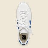 Campo ChromeFree Leather Sneaker - Extra White/Swedish Blue - Veja - STAG Provisions - Shoes - Athletic