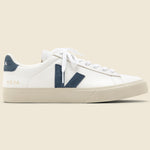 Campo Leather Sneaker - Extra White/California Blue - Veja - STAG Provisions - Shoes - Athletic