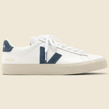 Campo Leather Sneaker - Extra White/California Blue - Veja - STAG Provisions - Shoes - Athletic