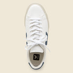 Campo Leather Sneaker - Extra White/California Blue - Veja - STAG Provisions - Shoes - Athletic