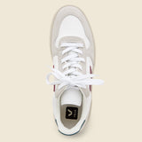 V-10 B-Mesh Sneaker - White/Marsala/Brittany - Veja - STAG Provisions - Shoes - Athletic