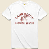 Camp Tee - White - Velva Sheen - STAG Provisions - Tops - S/S Tee - Graphic