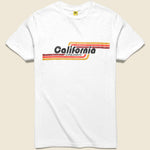 California Tee - White - Velva Sheen - STAG Provisions - Tops - S/S Tee - Graphic