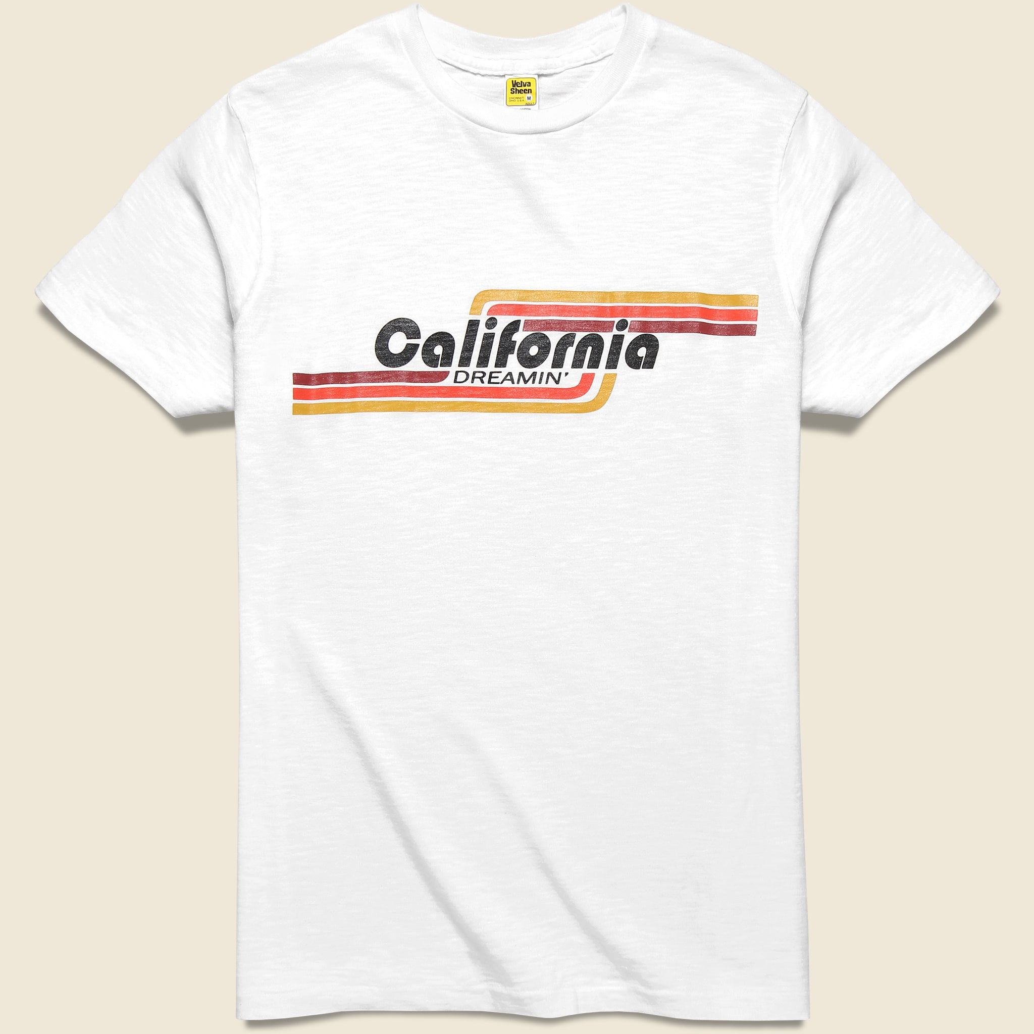 California Tee - White - Velva Sheen - STAG Provisions - Tops - S/S Tee - Graphic