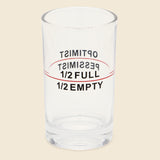 Half Full / Half Empty Glass Set - Barware - STAG Provisions - Home - Bar & Entertaining - Barware