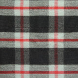 Vintage Indian Wool Plaid Blanket - Black/Red - Vintage - STAG Provisions - Gift - Blankets