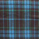 Vintage Indian Wool Plaid Blanket - Black/Green/Blue - Vintage - STAG Provisions - Gift - Blankets