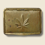 Brass Weed Box - Vintage - STAG Provisions - One & Done - Barware & Smoking