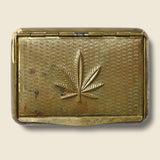 Brass Weed Box - Vintage - STAG Provisions - One & Done - Barware & Smoking