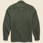 Whiting Overshirt - Olive - Wax London - STAG Provisions - Tops - L/S Woven - Plaid
