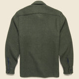Whiting Overshirt - Olive - Wax London - STAG Provisions - Tops - L/S Woven - Plaid