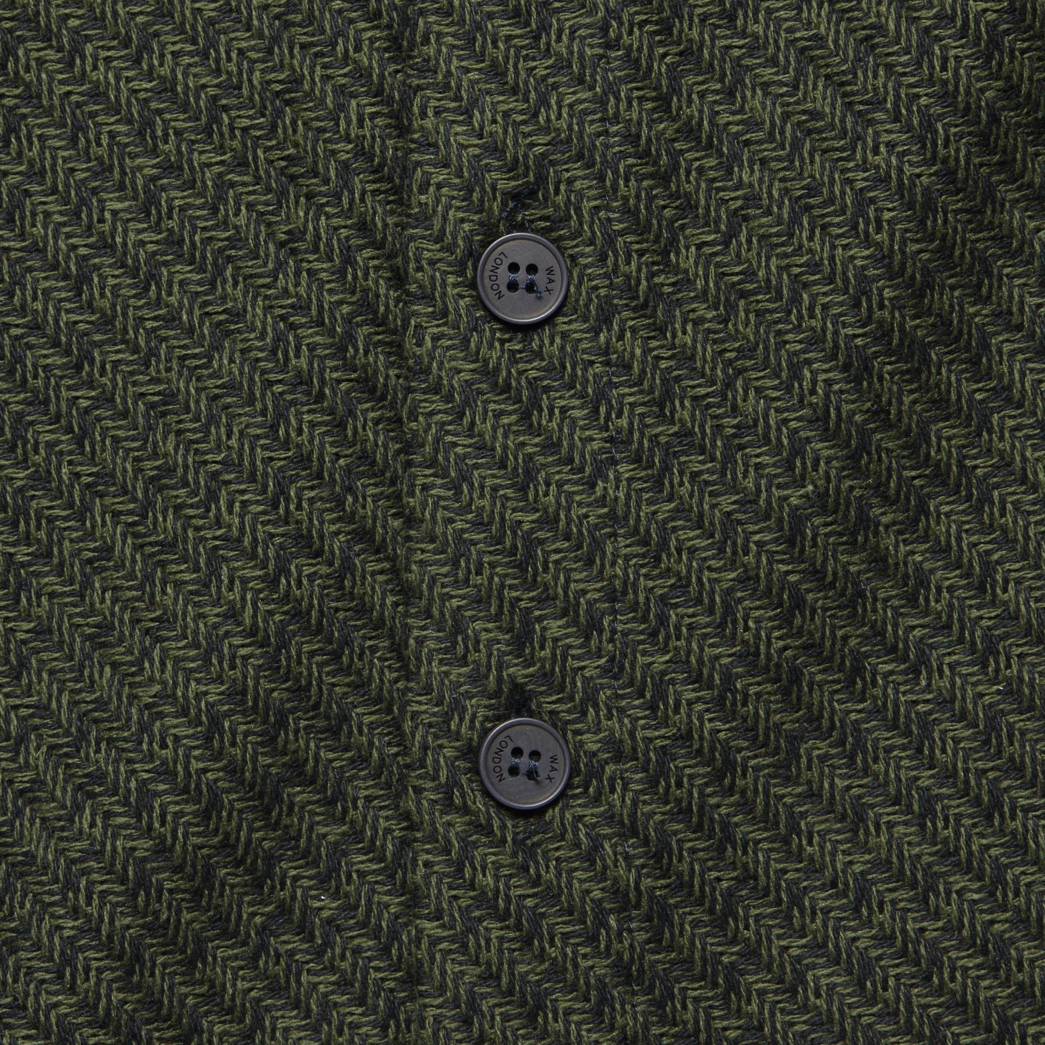Whiting Overshirt - Olive - Wax London - STAG Provisions - Tops - L/S Woven - Plaid
