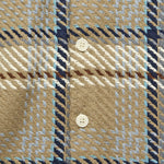 Whiting Overshirt - Natural Beatnik Check - Wax London - STAG Provisions - Tops - L/S Woven - Plaid
