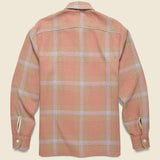 Mio Whiting Overshirt - Pink/Blue - Wax London - STAG Provisions - Tops - L/S Woven - Plaid