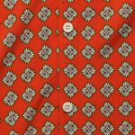 Didcot Shirt - Amalfi Red - Wax London - STAG Provisions - Tops - S/S Woven - Other Pattern