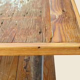 Wooden Industrial Table with Metal Drawers - Vintage - STAG Provisions - One & Done - Furniture
