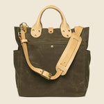 Garrison Waxed Canvas Carry-All - Tan/Natural - Winter Session - STAG Provisions - Accessories - Bags / Luggage