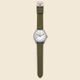 Standard Issue Field Watch 42mm - White/Olive - Weiss Watch Co - STAG Provisions - Accessories - Watches