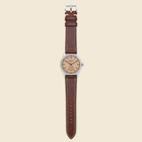 Standard Issue Field Watch 38mm - Latte/Brown - Weiss Watch Co - STAG Provisions - Accessories - Watches