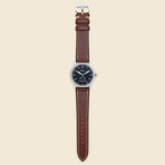 Standard Issue Field Watch 38mm - Blue/Brown - Weiss Watch Co - STAG Provisions - Accessories - Watches