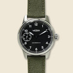Standard Issue Field Watch 42mm - Black/Olive - Weiss Watch Co - STAG Provisions - Accessories - Watches