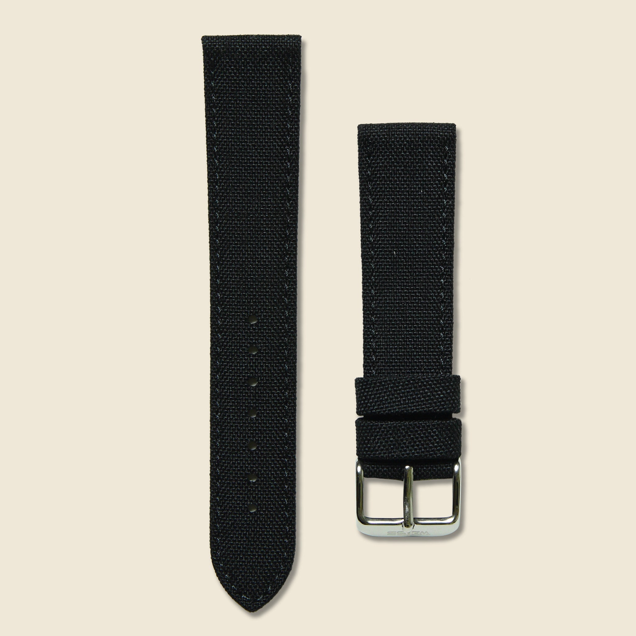 Canvas Watch Band - Black - Weiss Watch Co - STAG Provisions - Accessories - Watch Bands
