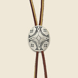 Geometric Concho Bolo Tie - Brown - Yuketen - STAG Provisions - Accessories - Necklaces
