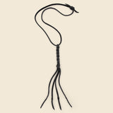 Braided Leather Necklace - Black - Yuketen - STAG Provisions - Accessories - Necklaces