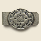 Concho Money Clip - Nickel Silver - Yuketen - STAG Provisions - Accessories - Misc. Jewelry